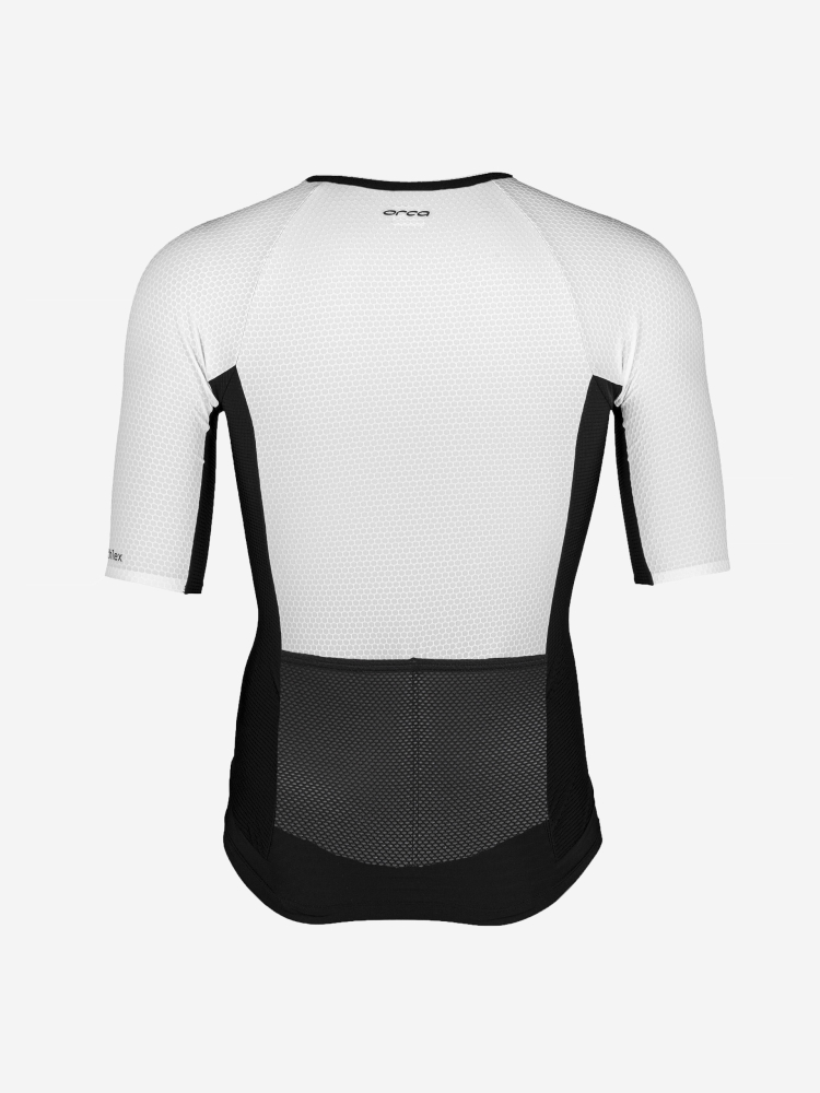 Top Competencia Athlex Sleeved TrI Hombre Blanco 1